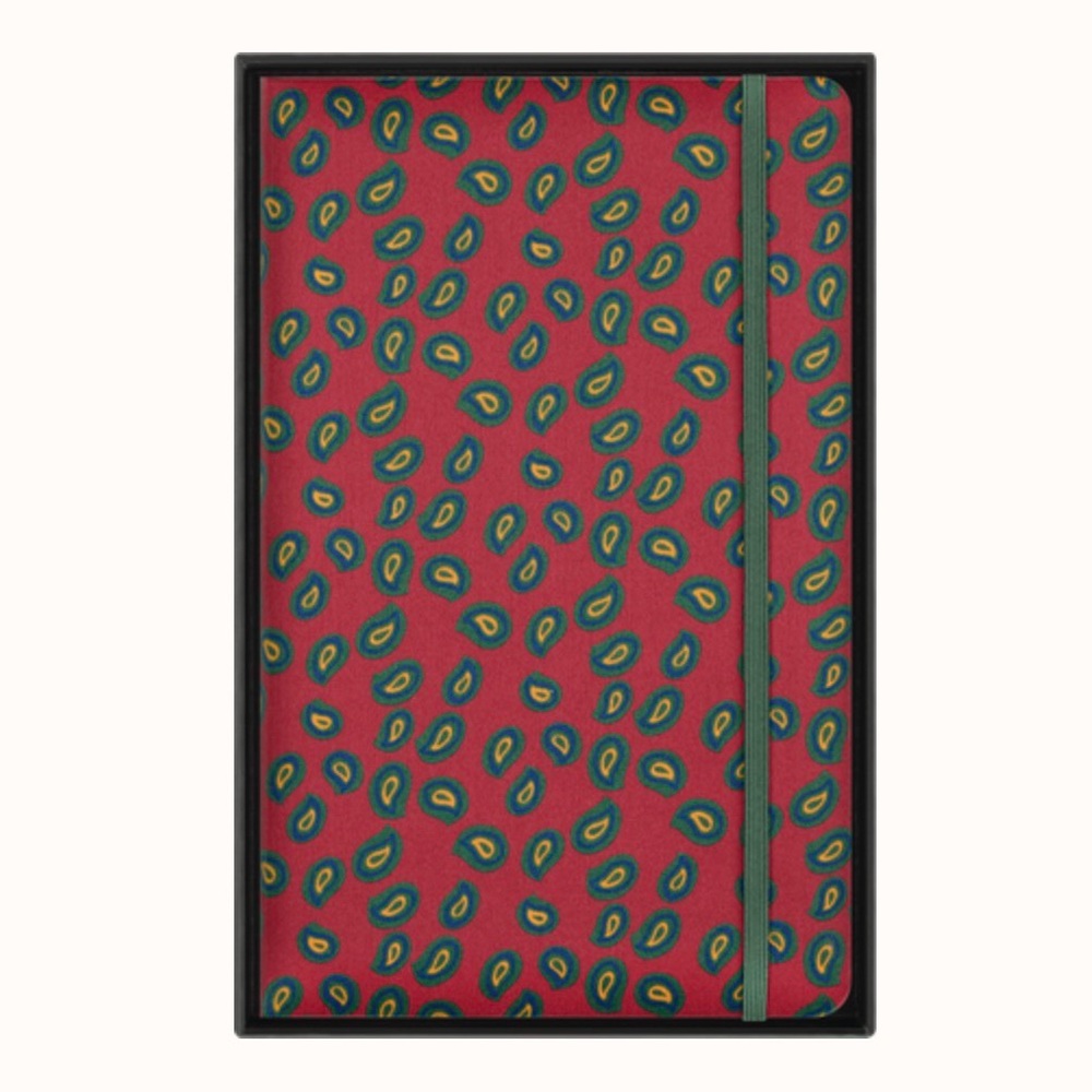MOLESKINE SILK LIMITED EDITION HARDCOVER NOTEBOOK LARGE 176 Pages Red